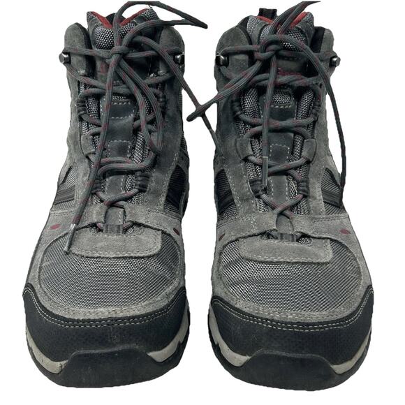 L.L. Bean Men\'s Hiking Boots Size 9 Gray Suede Tek 2.5 Waterproof Ankle 299636 main image 10